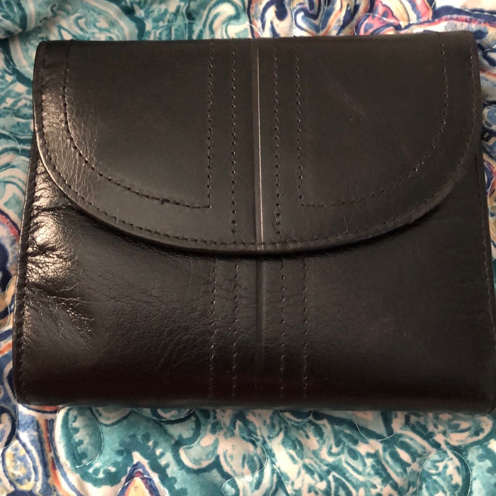Buxton Leather trifold wallet for women